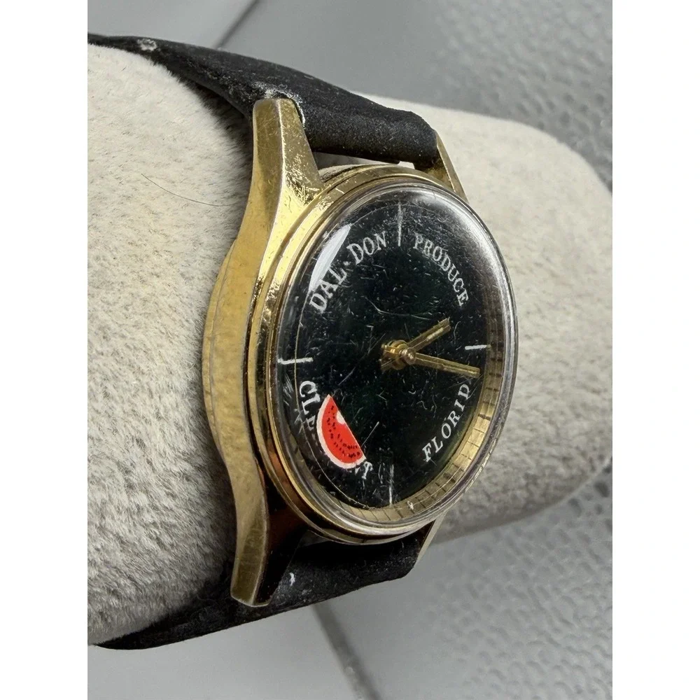 Dal-Don Produce Clermont Florida Vintag Manual Wind Works Ladies Watch 28MM 6.7